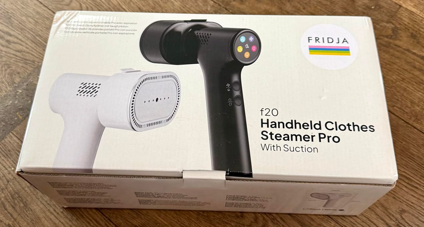 Customer photo review of f20 Handheld Clothes Steamer Pro with Suction