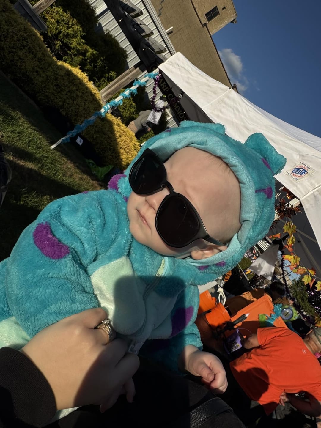 Customer photo review of Ashton Onesies