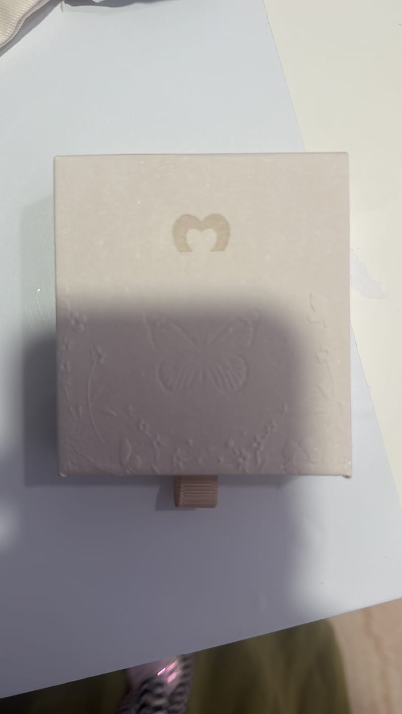 Customer photo review of Cajita Joyas - Nude Beige