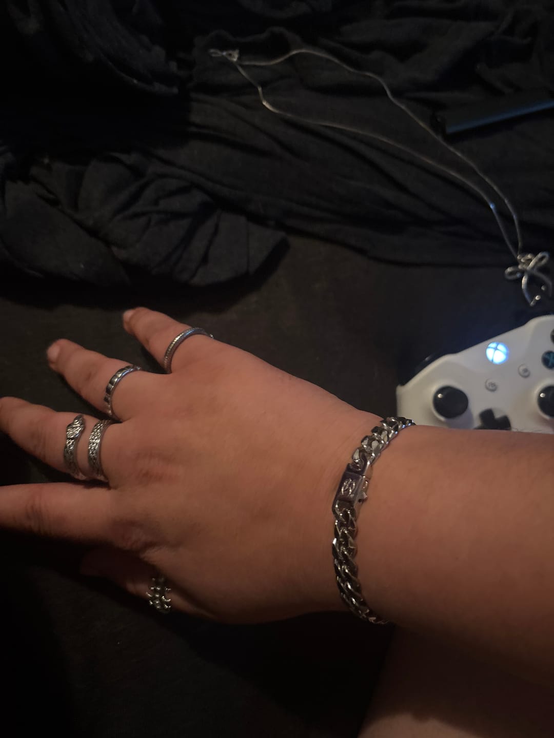 Customer photo review of CUBAN LINK BRACELET