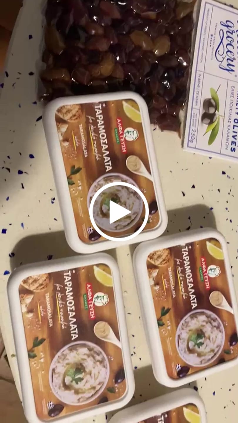 Customer video review of Taramosalata (tarama) white - 250g