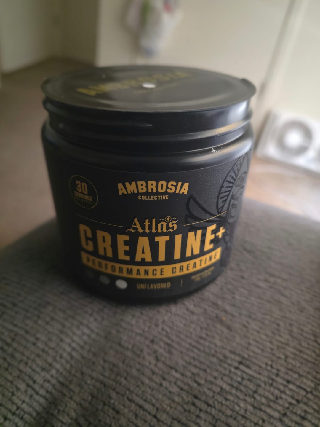 Customer photo review of Atlas Performance Creatine