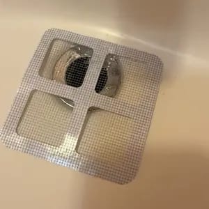 Customer photo review of Protezione Anti-Intasamento Filtro Scarico Doccia Adesivo 12pz
