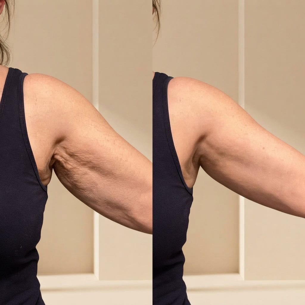 Customer photo review of ANTI-AGING BODY OIL