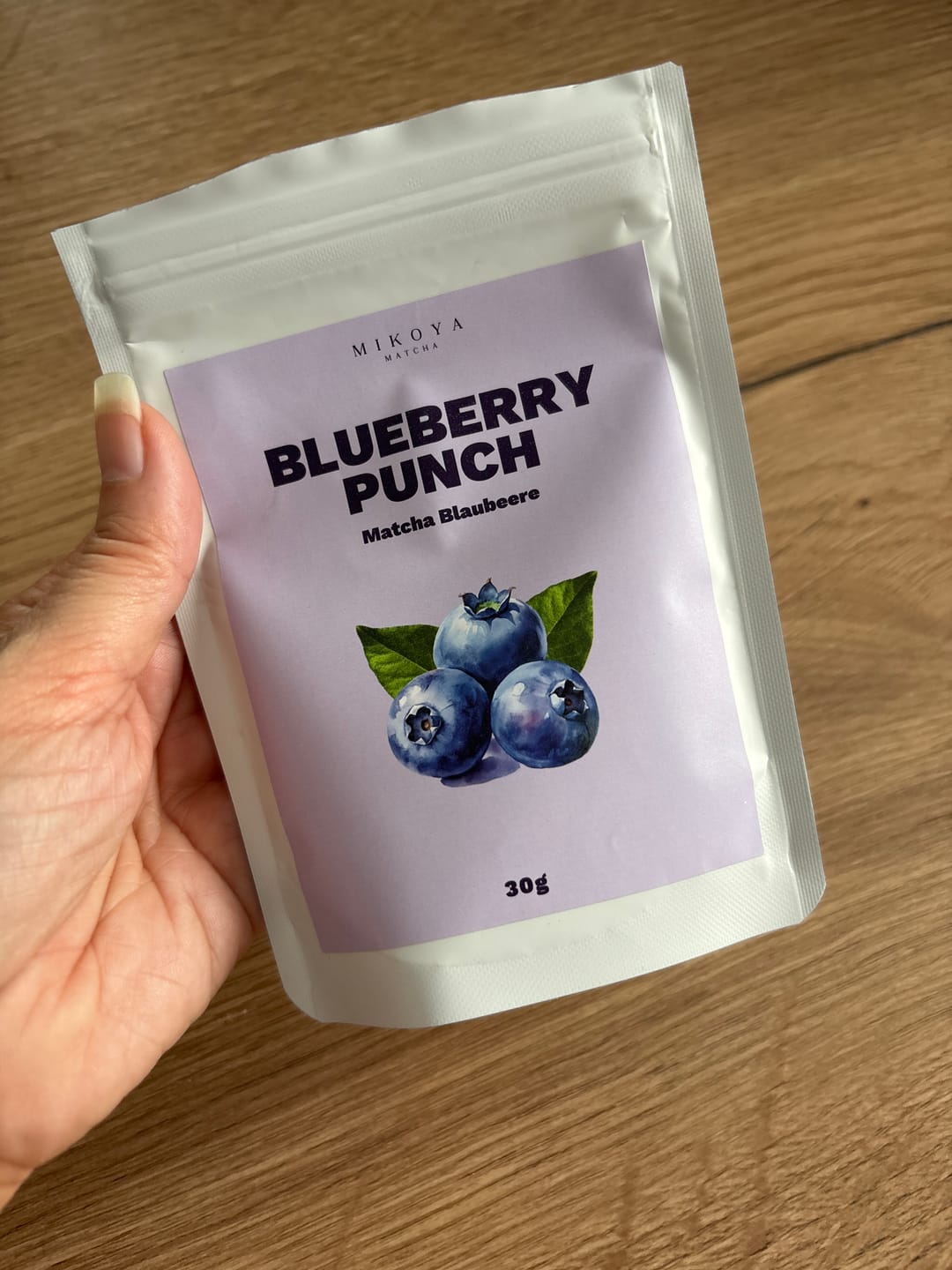 Customer photo review of Blueberry Punch
