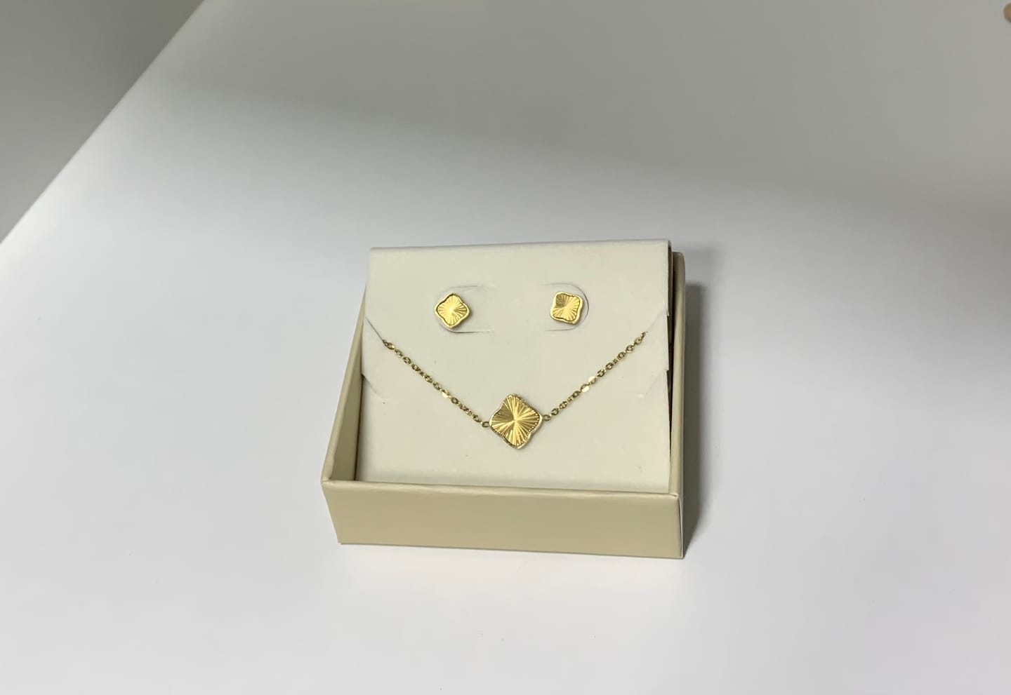 Customer photo review of Flora Gold Set