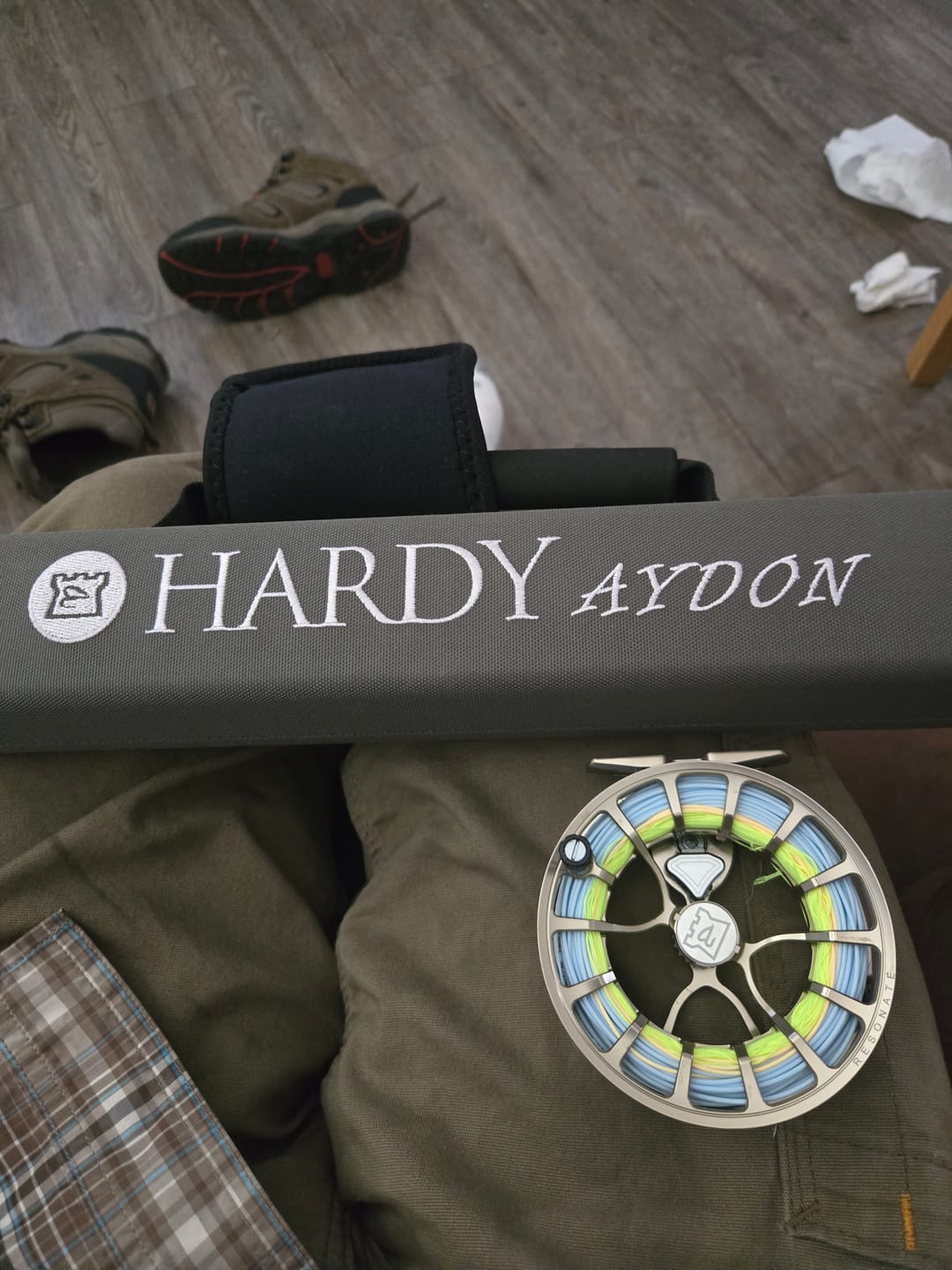 Customer photo review of Hardy Resonate Fly Reel