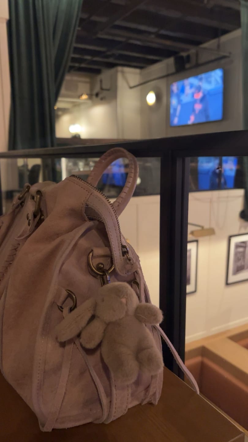 Customer photo review of It girl bag vanilla pink