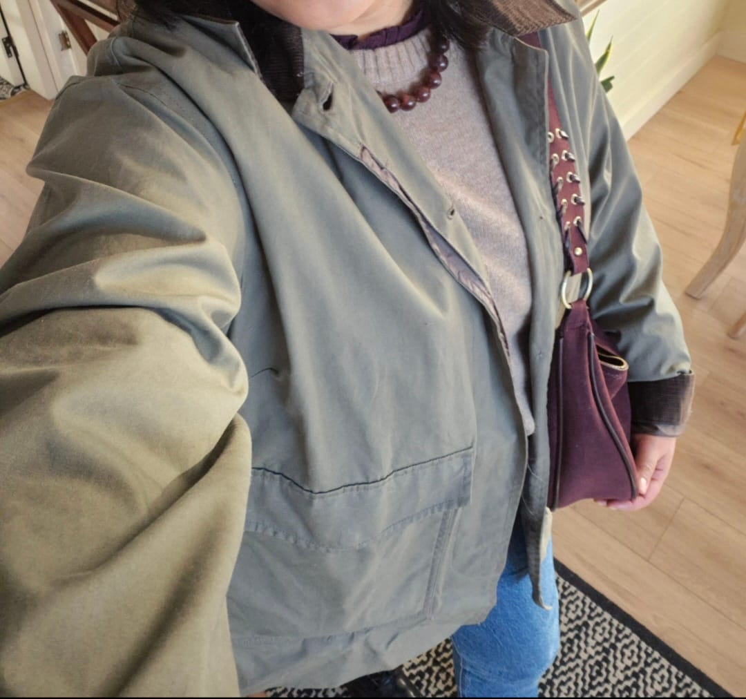 Customer photo review of Cartera De Hombro Trenzada Boheme