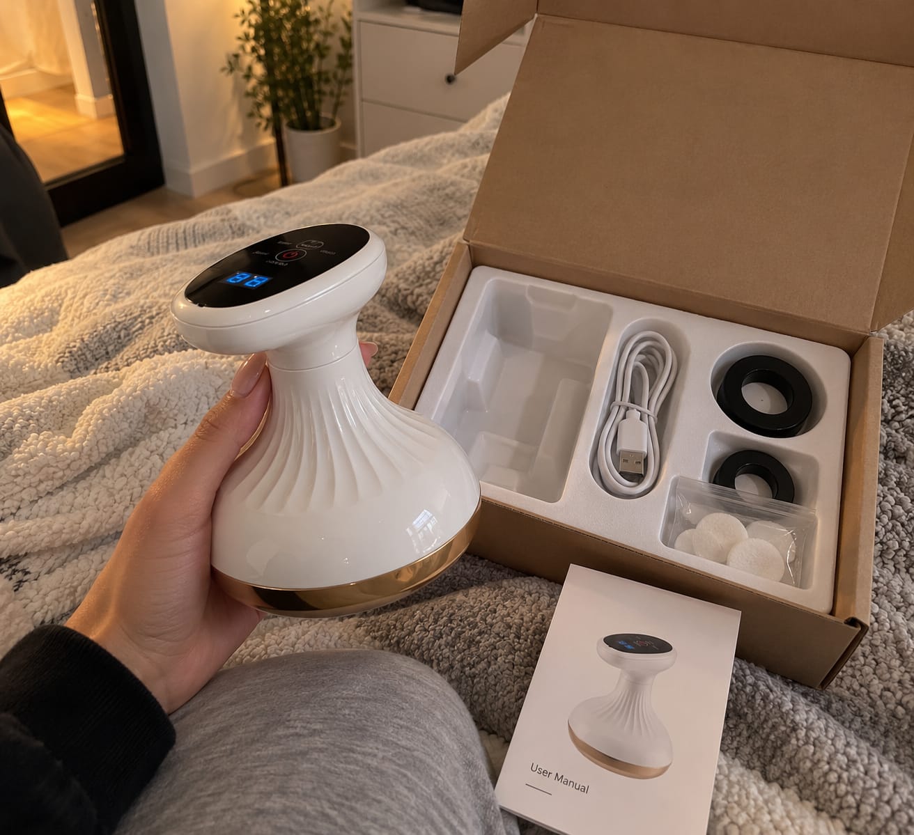 Customer photo review of HYUME Sculpt Pro™ Professional Body Care Device