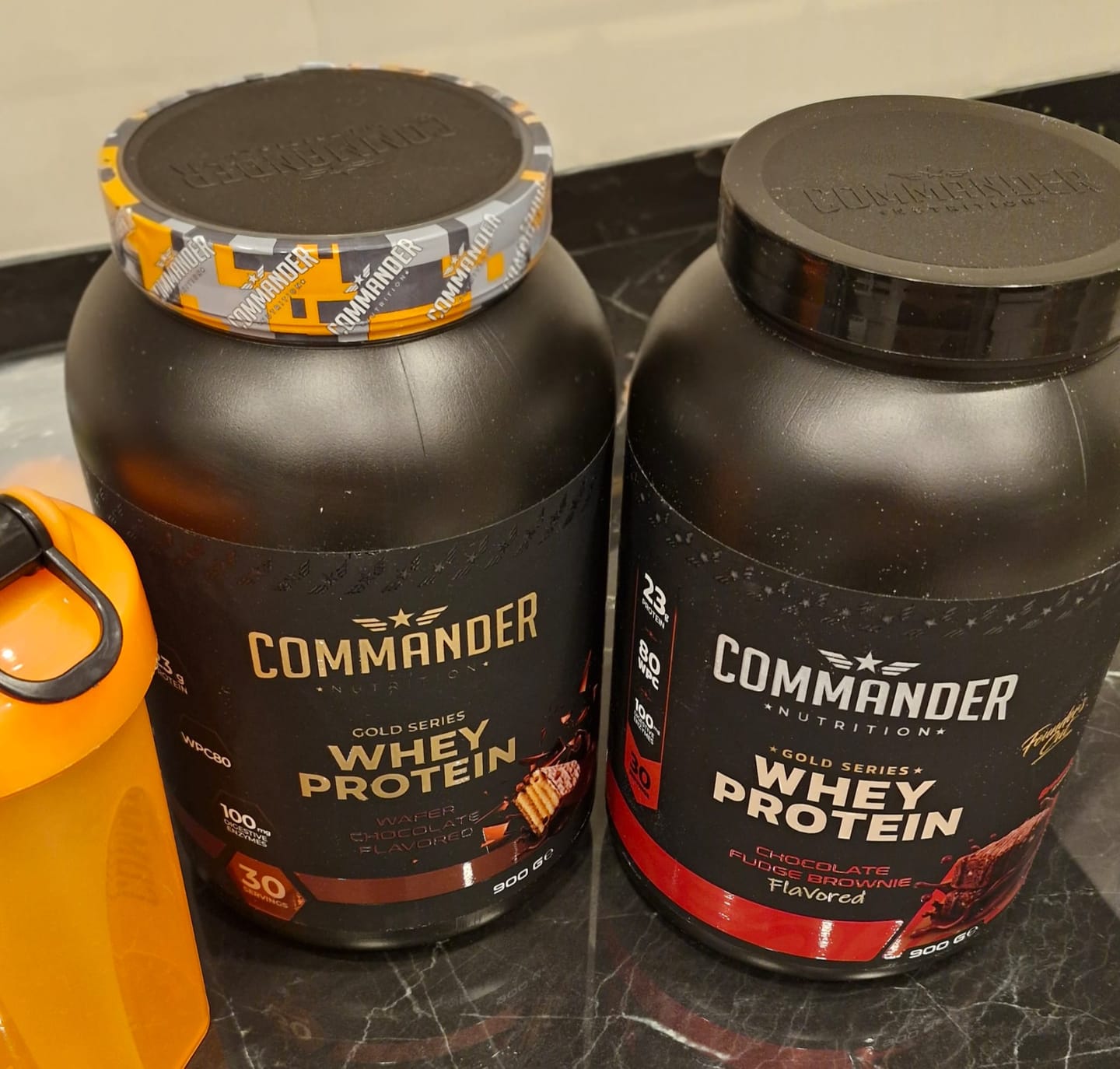 Customer photo review of Gold Whey Protein 900g (30 Servis)