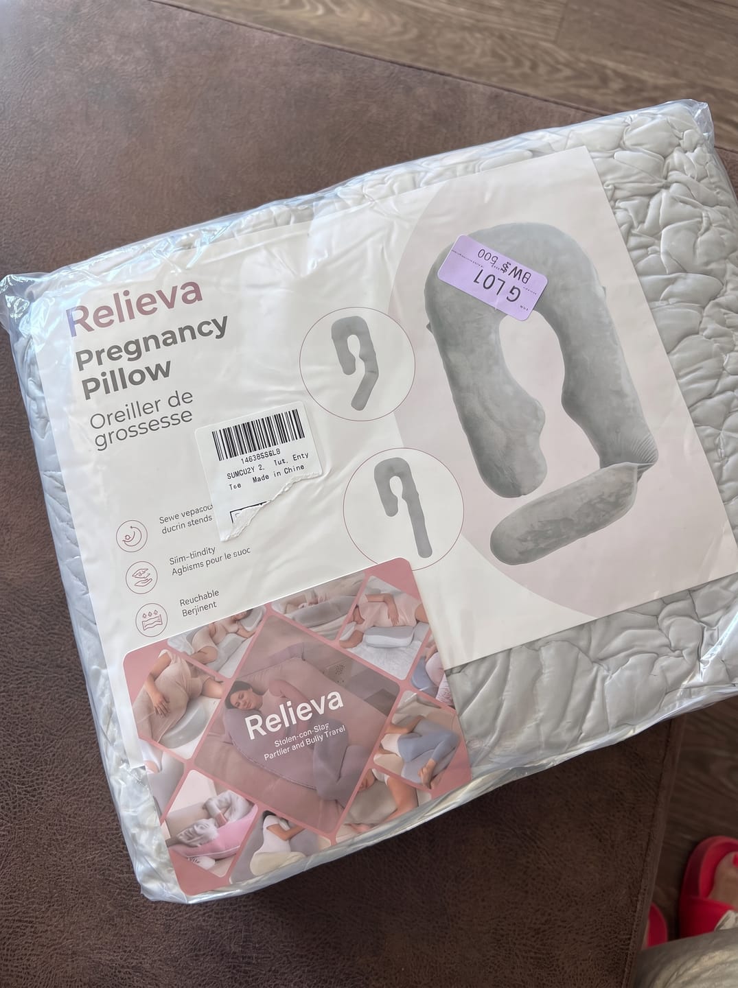 Customer photo review of Relieva™ Almohada Materna