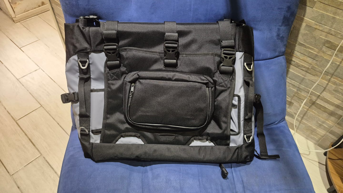 Customer photo review of Sistema Soft di Gestione bagagli Atacama Borsa a Rullo