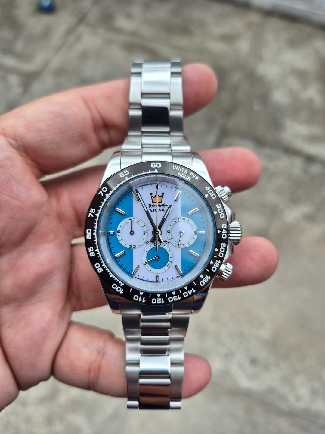 Customer photo review of VELOCIREX CLASSIC WATCH