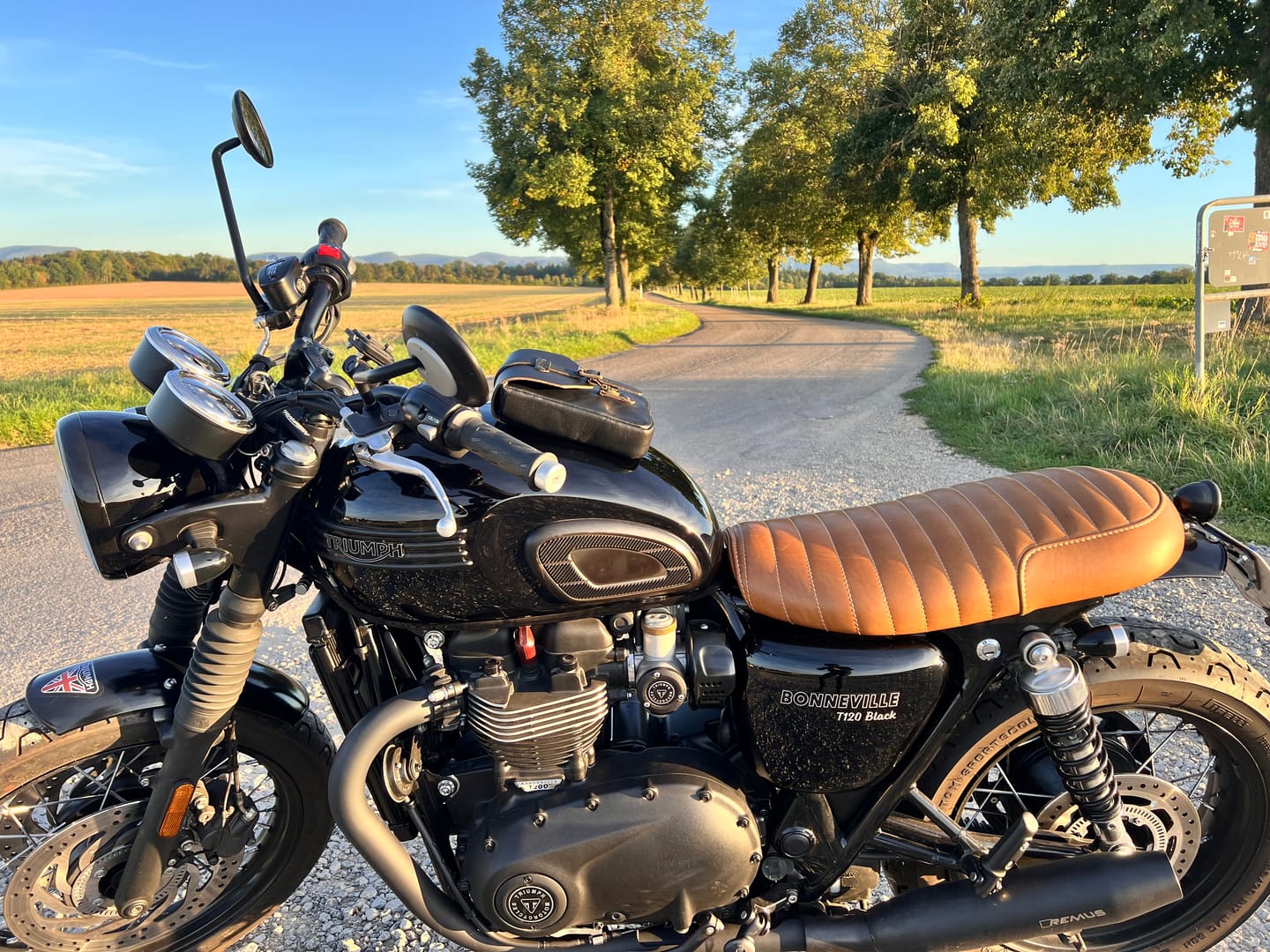 Customer photo review of tank pouch