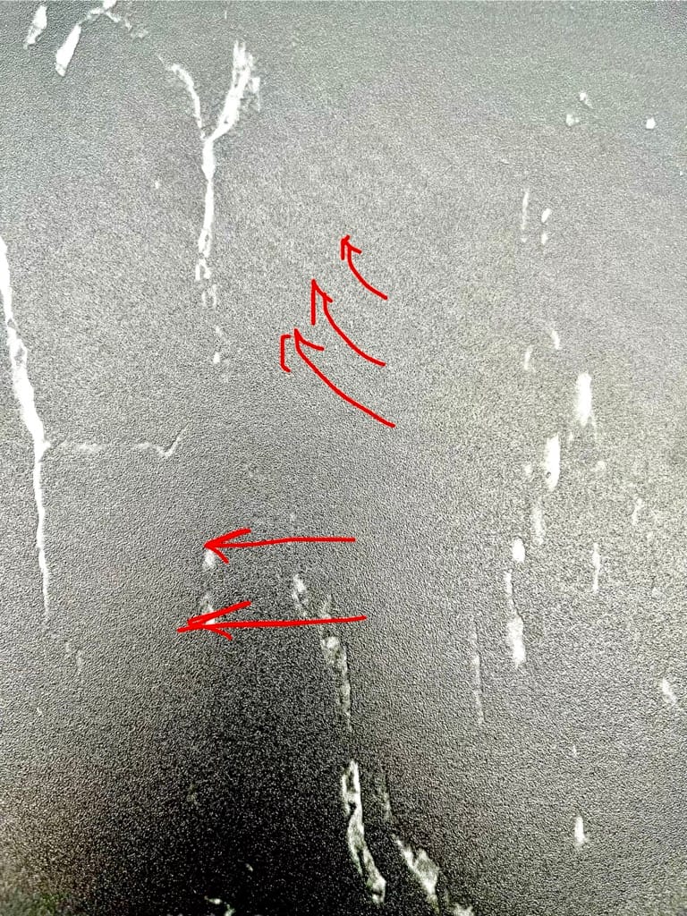Customer photo review of Onyx Marble/Alpine Marble - XL