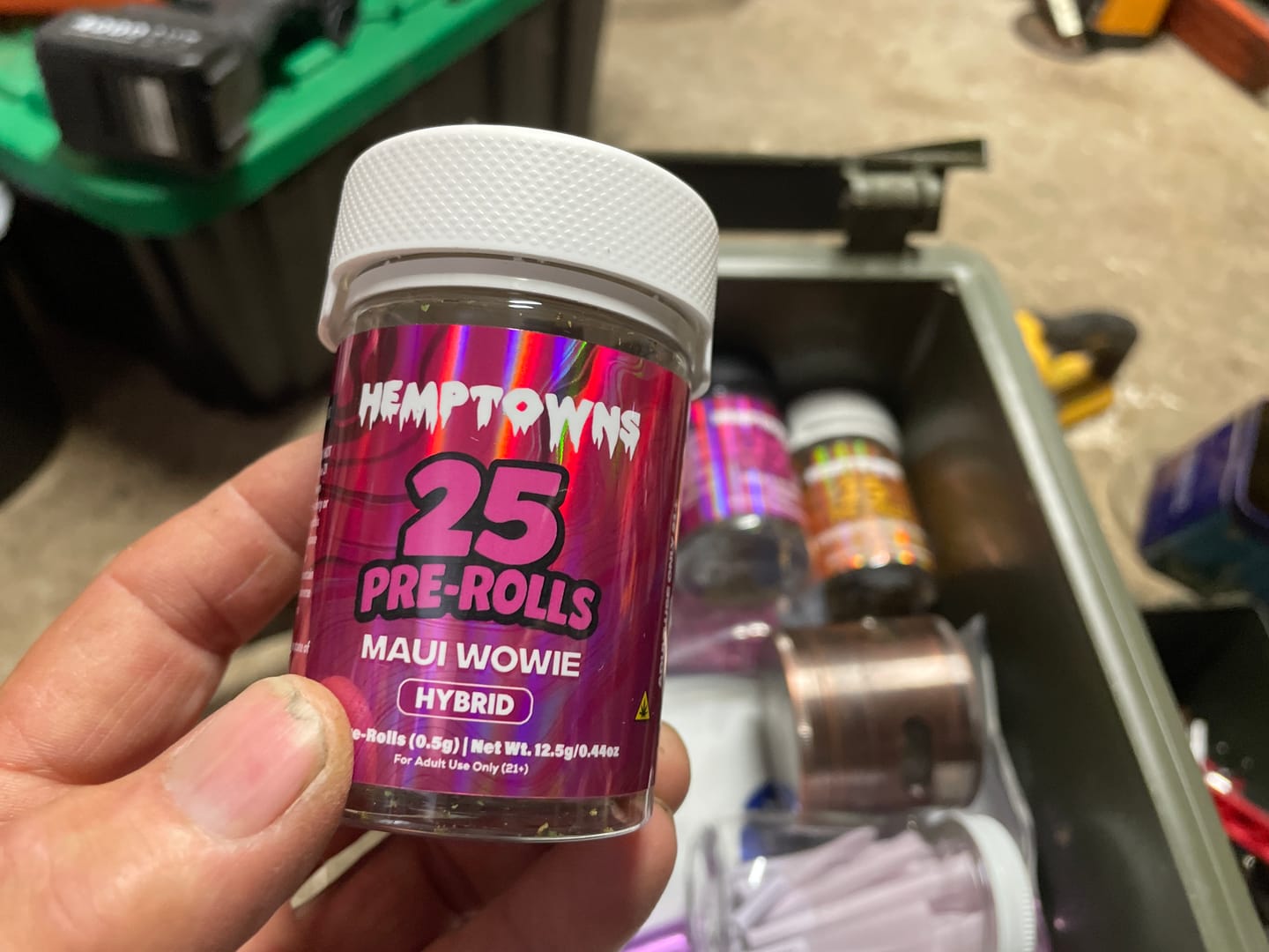 Customer photo review of 25 Pre-Rolls | 12.5G Total | Limited Stock Sale