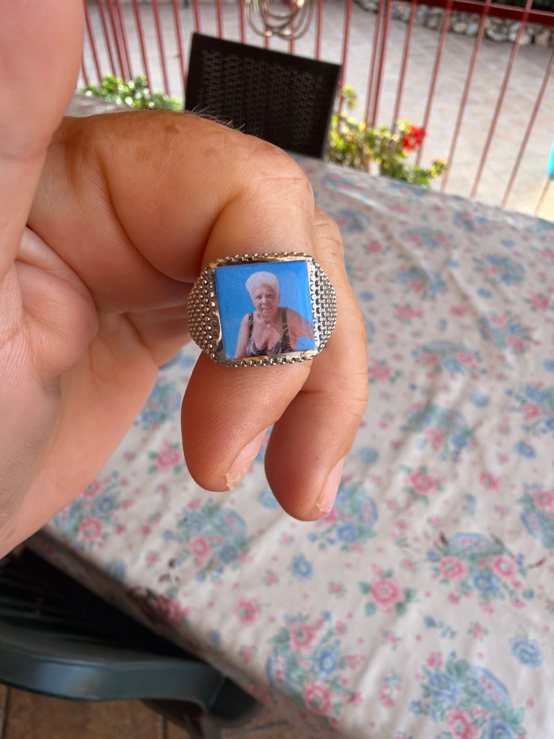 Customer photo review of Anello sigillo