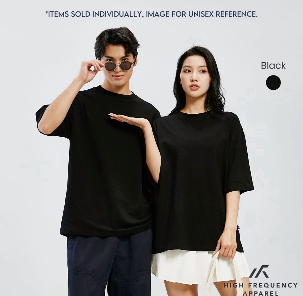 Customer photo review of Unisex Oversized Stretch Cotton Crew Neck T-Shirt