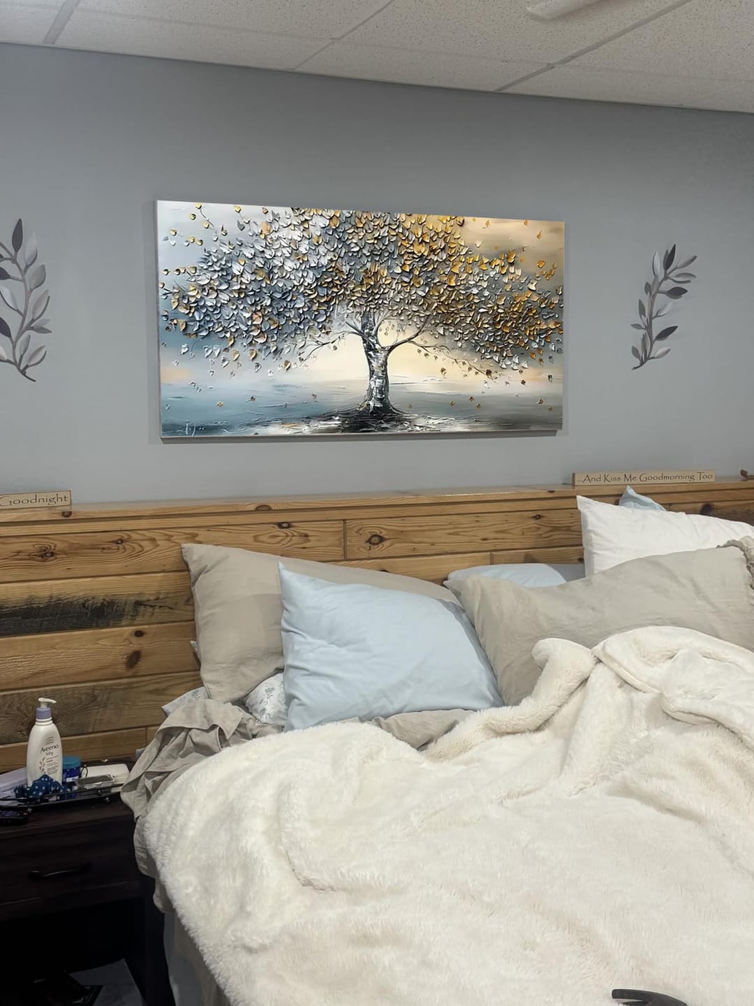 Customer photo review of Tree Textured Painting Canvas #FT025