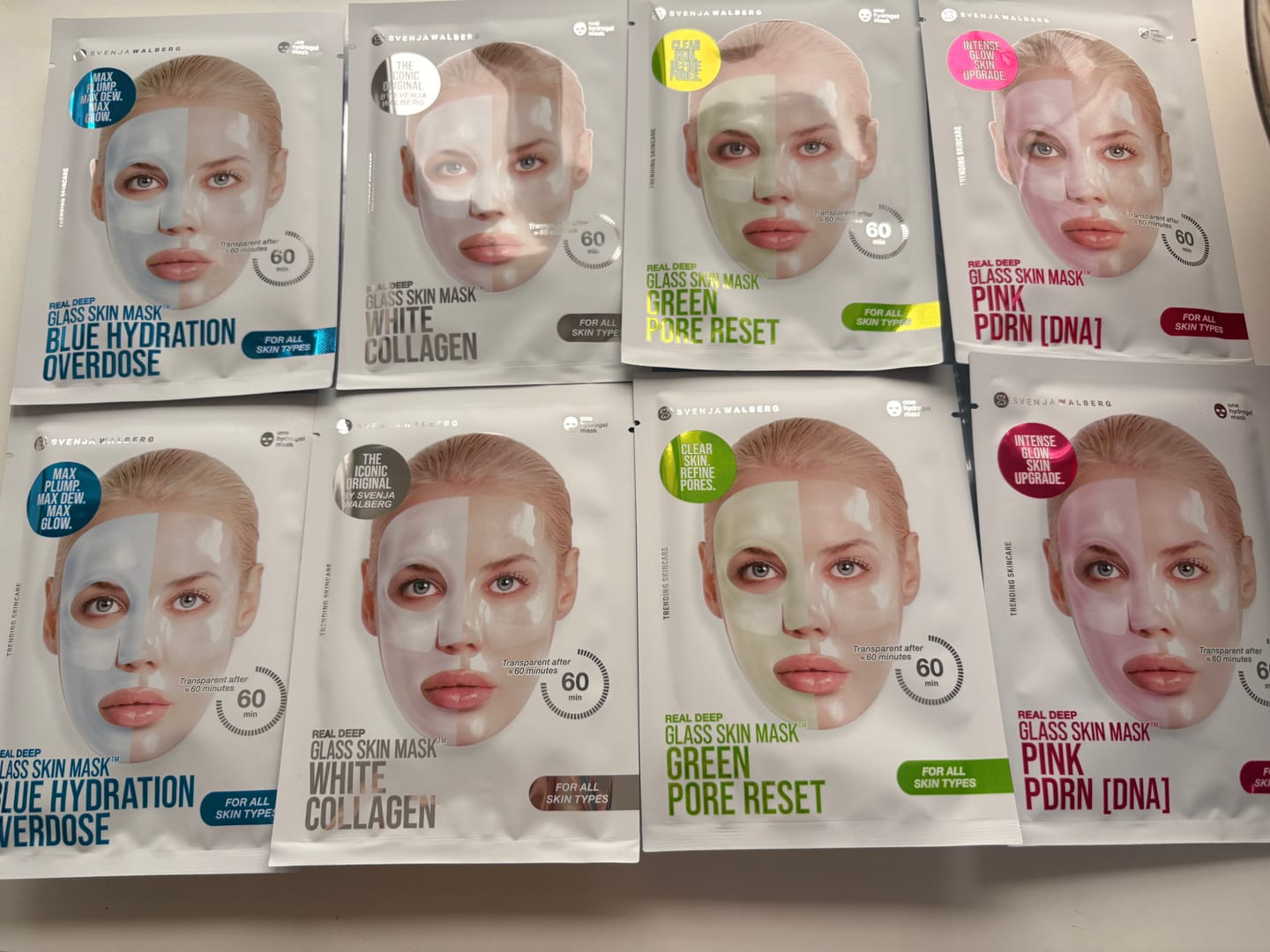 Customer photo review of GlassSkinMask - All in Bundle