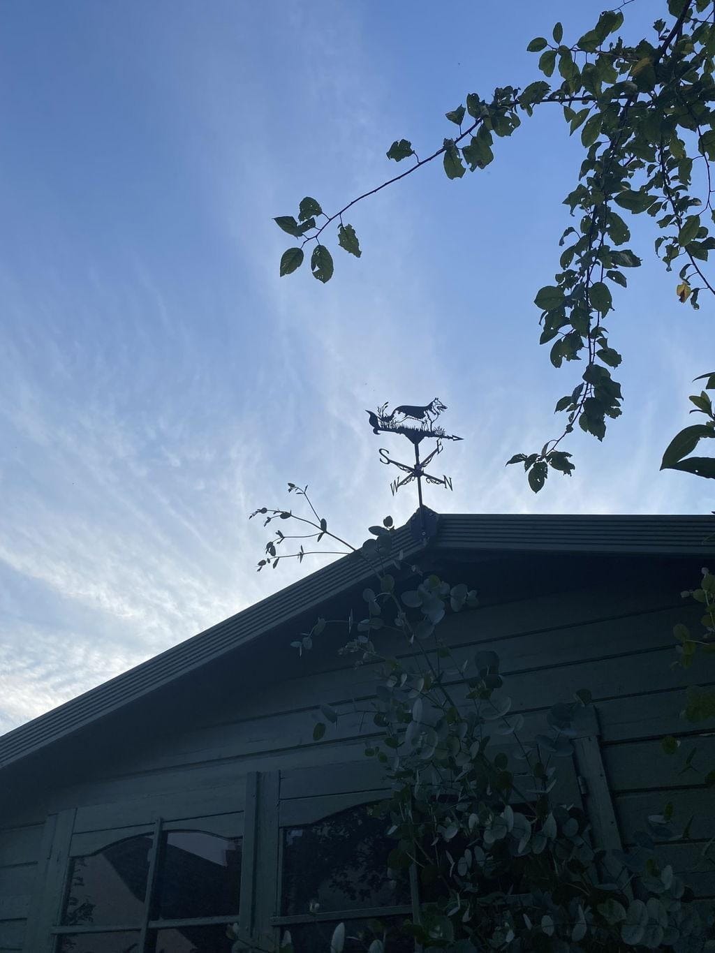 Customer photo review of Weather Vane - German Shepherd