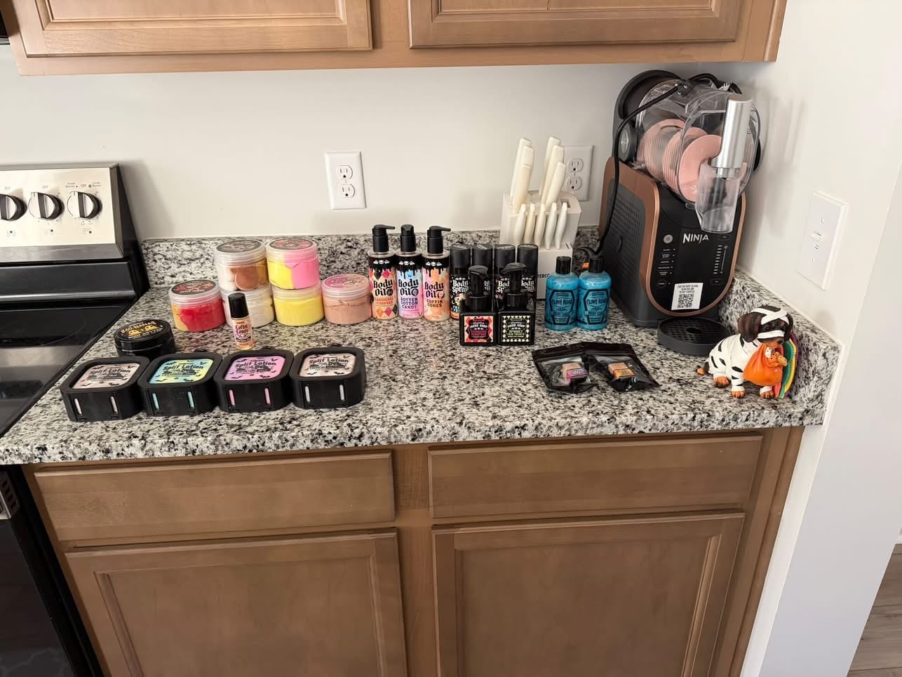 Customer photo review of Frozen Fright Body Spray