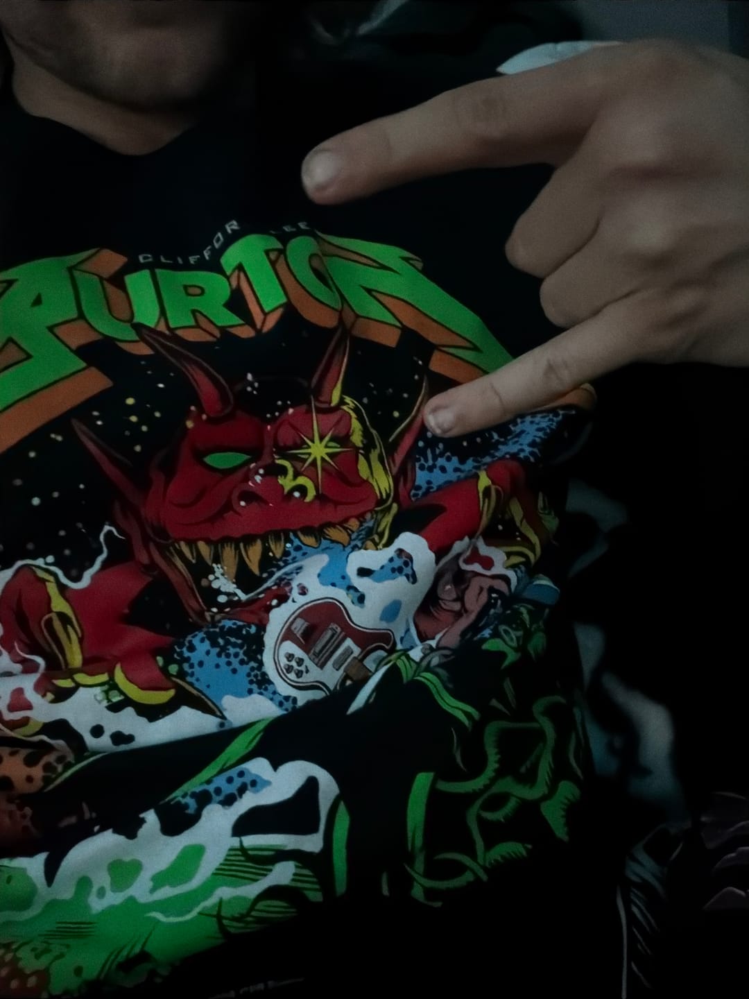 Customer photo review of Cliff Burton - Legacy - Longsleeve Shirt (Limited Edition)