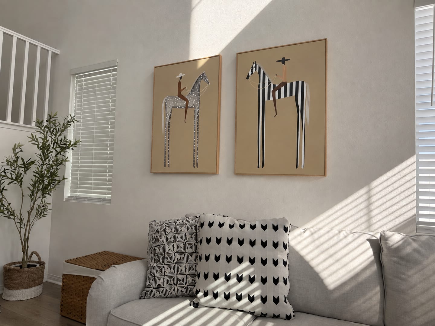 Customer photo review of Americana Wall Art Set of 2 #VE030