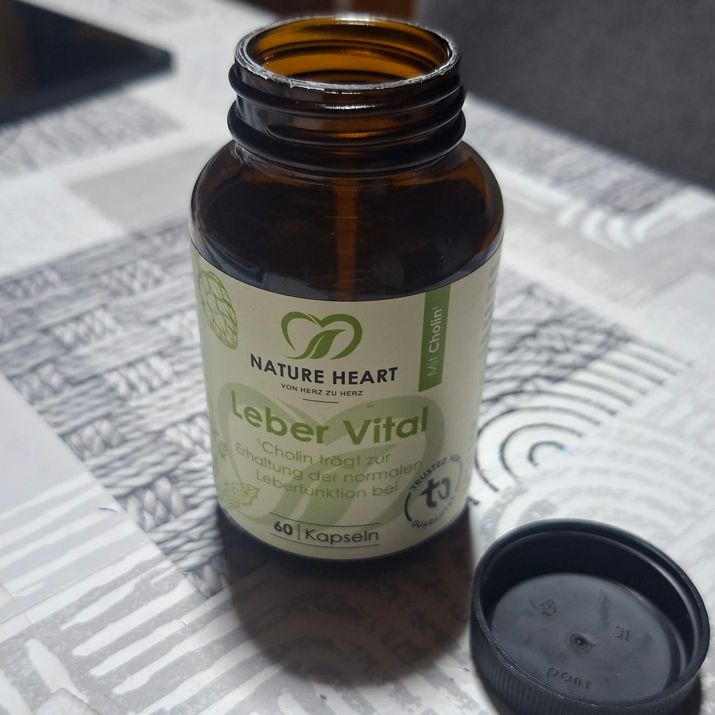 Customer photo review of Leber Vital mit 9 Pflanzenextrakten