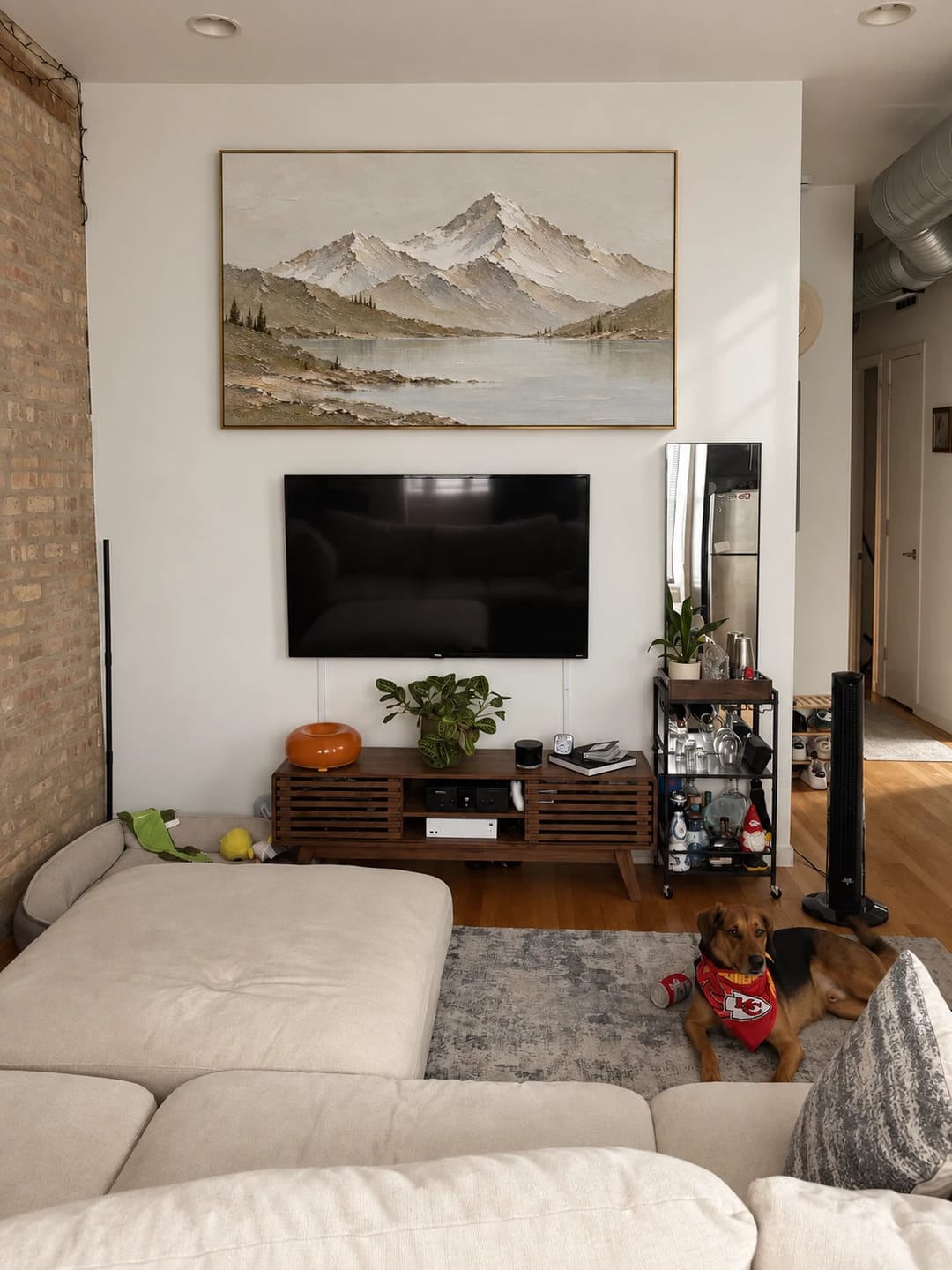 Customer photo review of Textured & Impasto Art｜Silent Mountain Lake