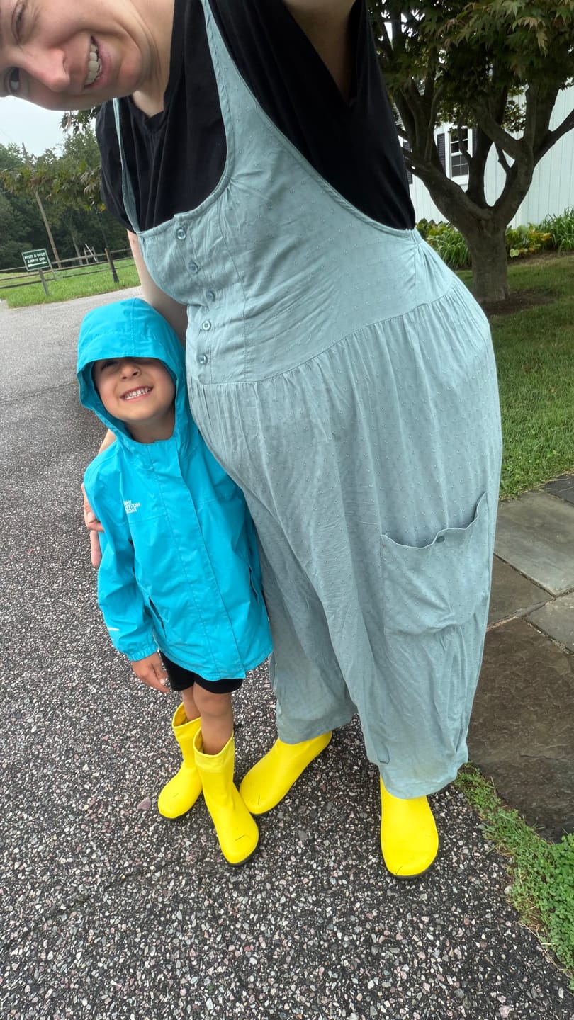 Customer photo review of Brisk Ⅰ - Barefoot Rain Boots
