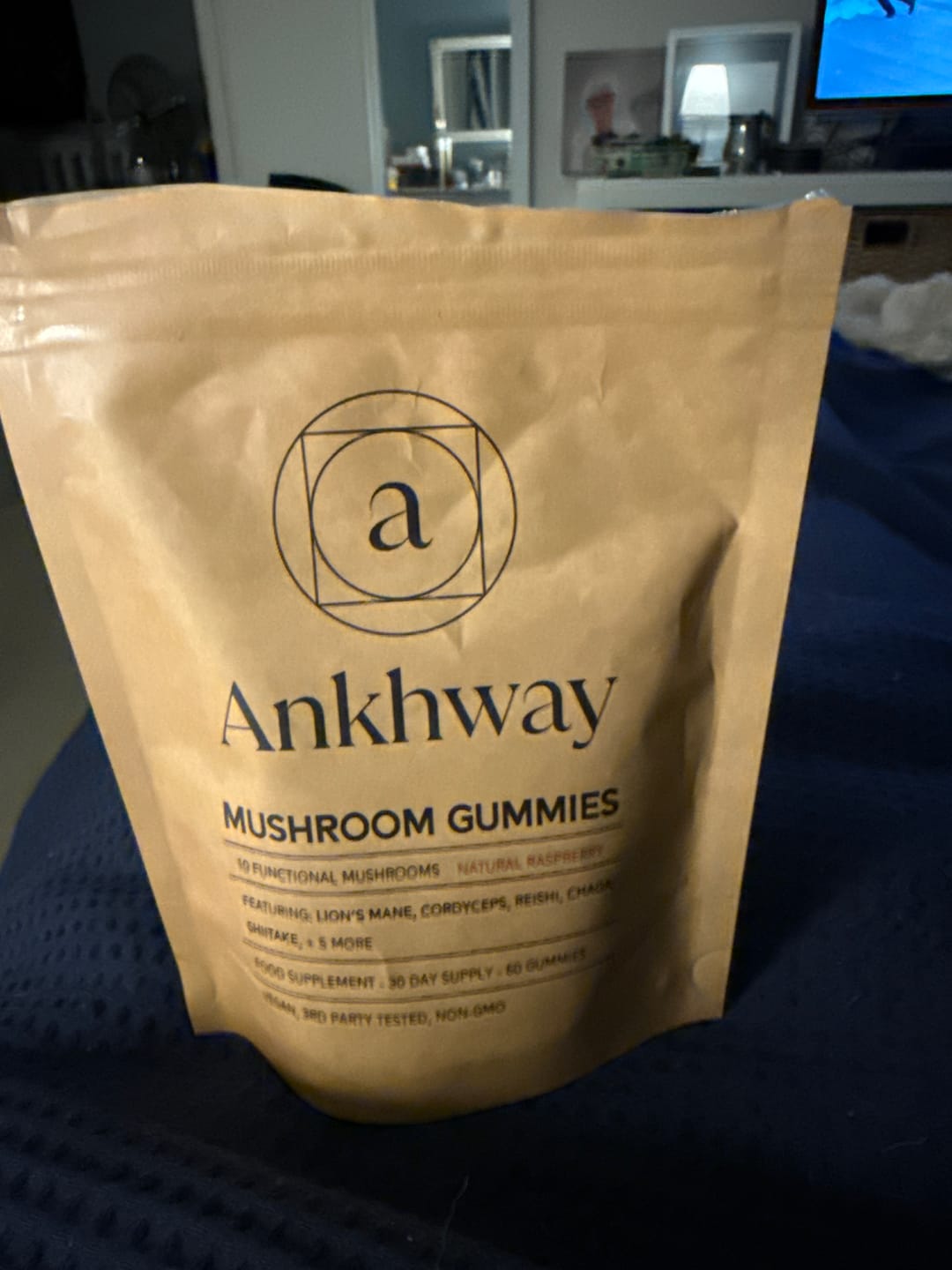 Customer photo review of Mushroom Gummies