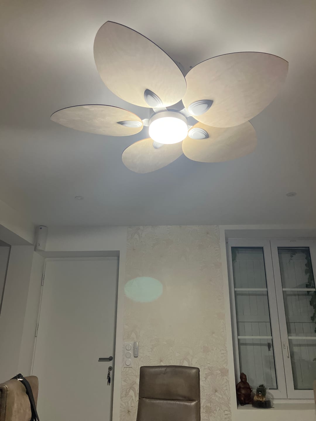 Customer photo review of Dahlia | Ventilateur de plafond