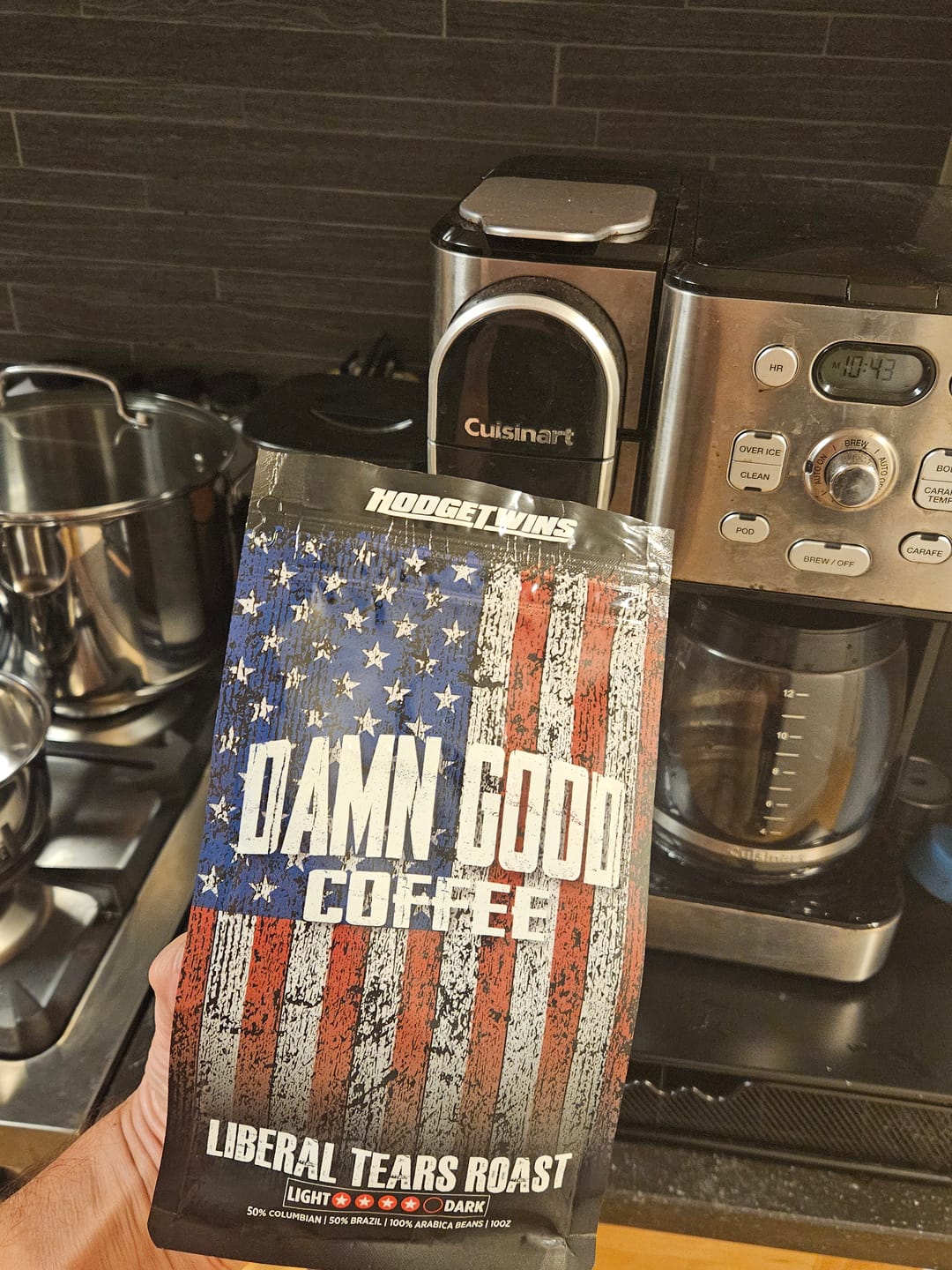Customer photo review of Damn Good™ Coffee - Liberal Tears Roast - (10oz)
