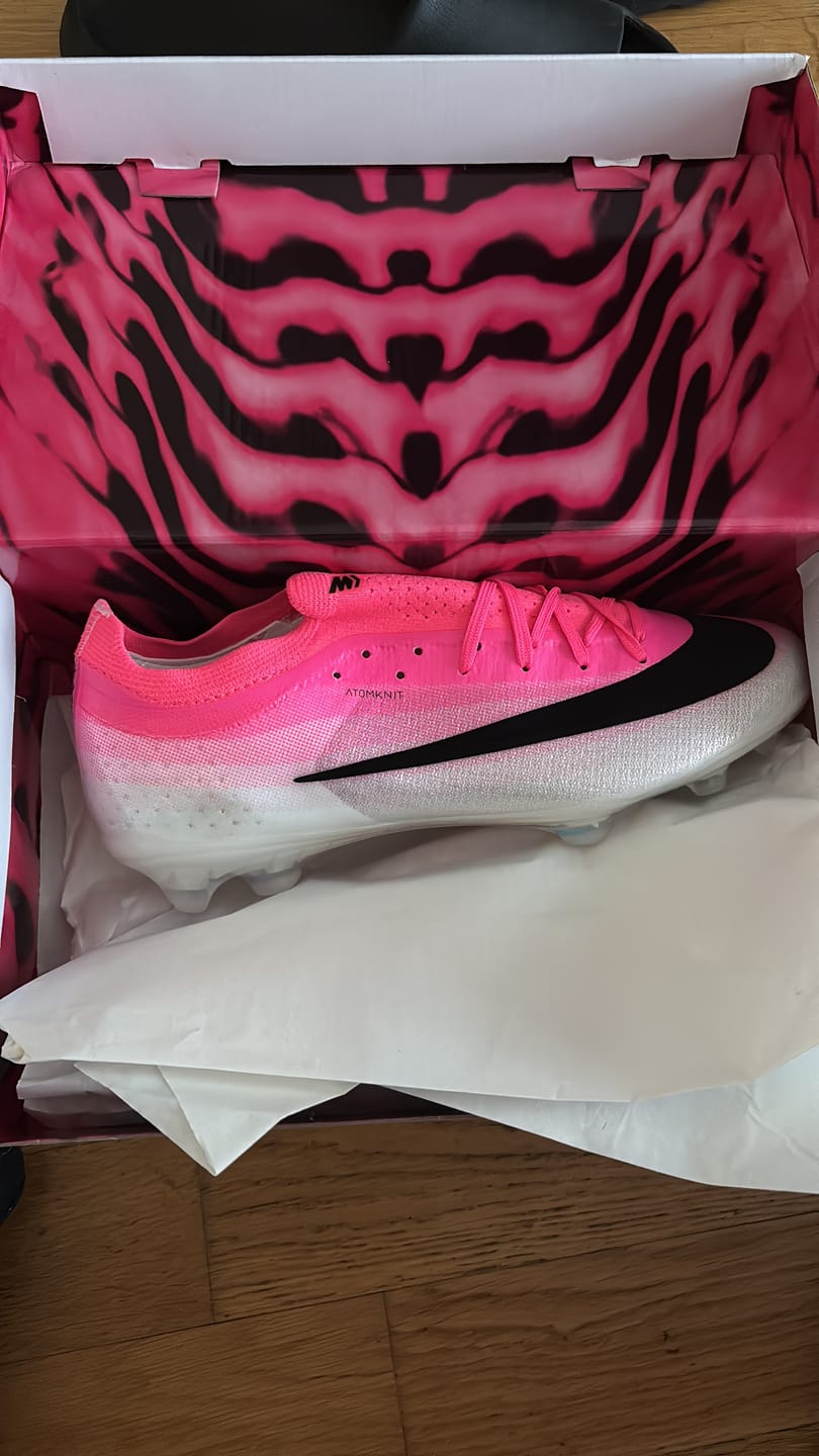Customer photo review of Nike Mercurial Vapor 17 Elite FG - Rose/Blanc/Noir