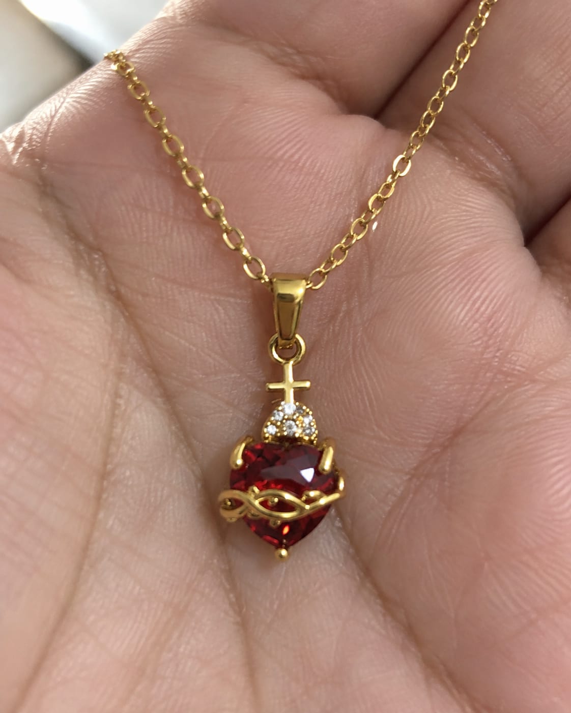 Customer photo review of Collar Catolico