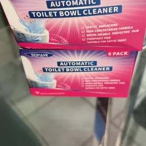 Customer photo review of Pulizia Quotidiana Tavoletta WC Doppio Colore Anti-Ostruzione