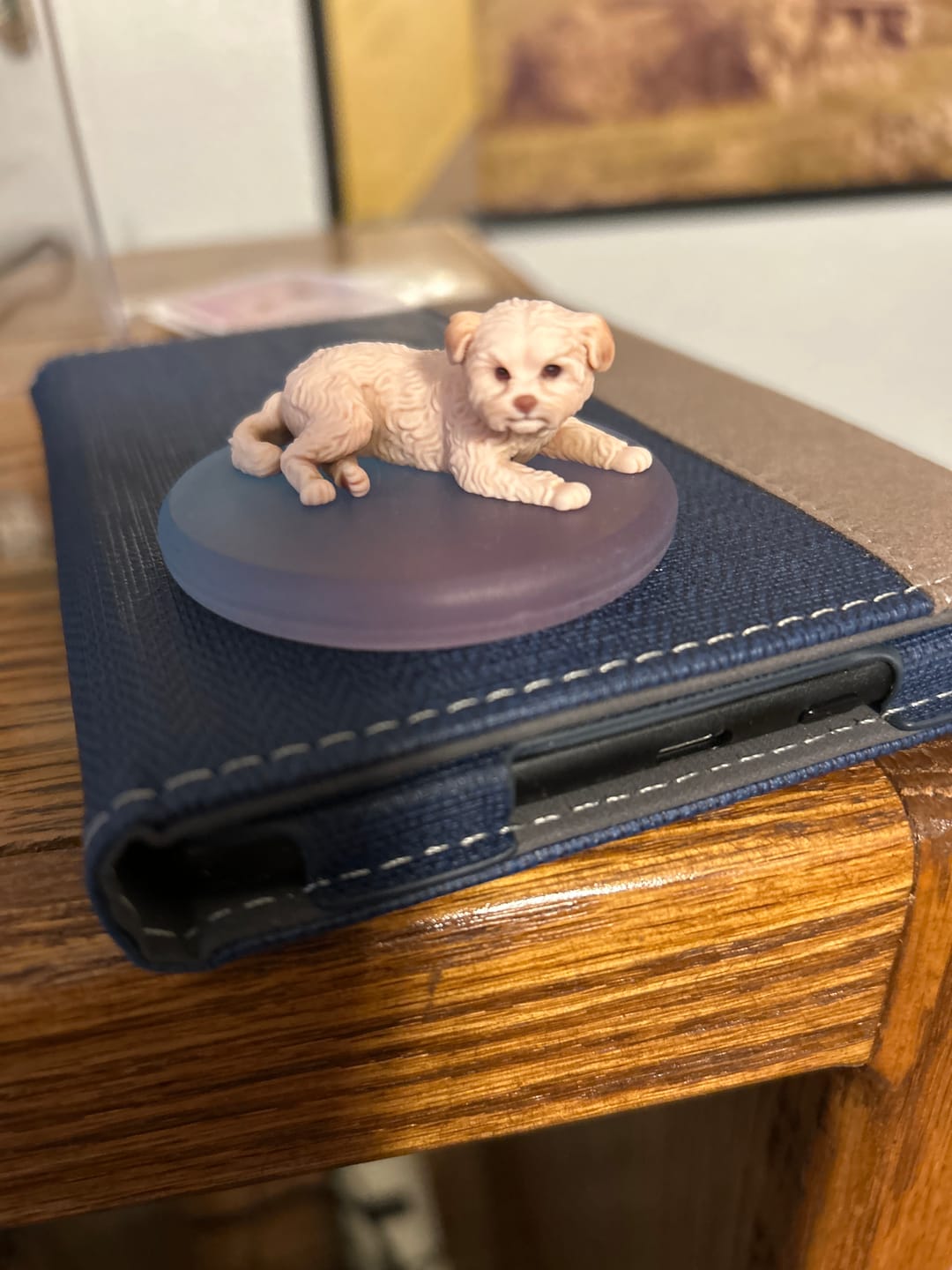 Customer photo review of Personalized Pet 3D Figurine from Photo