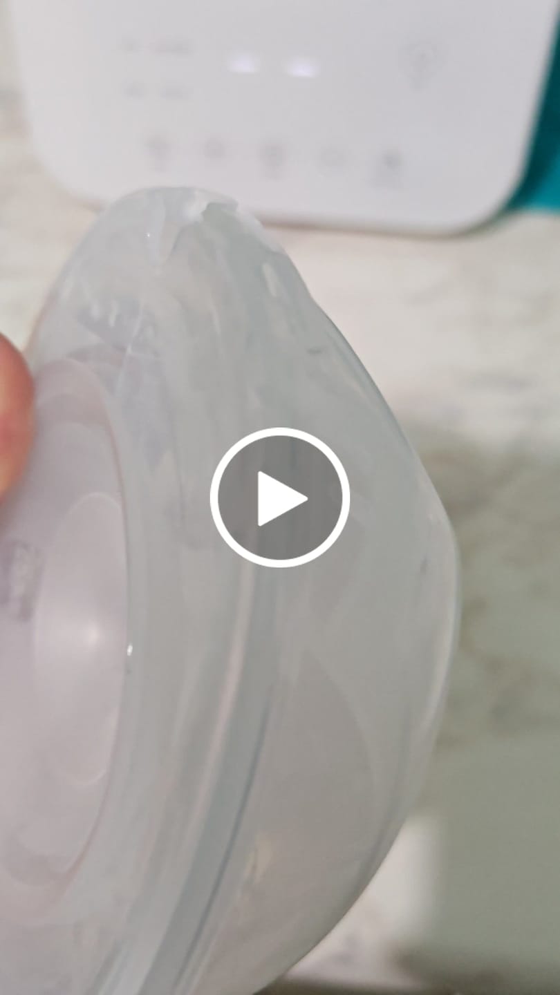 Customer video review of Repuestos extractor de leche doble manos libres