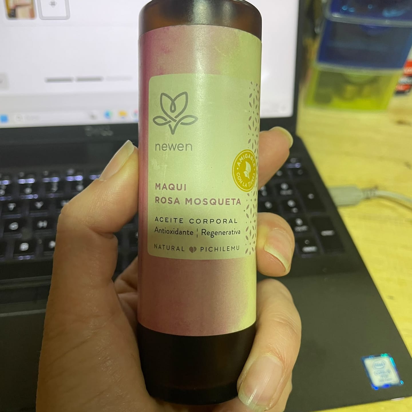 Customer photo review of Aceite Antiestrías Regenerador Rosa Mosqueta