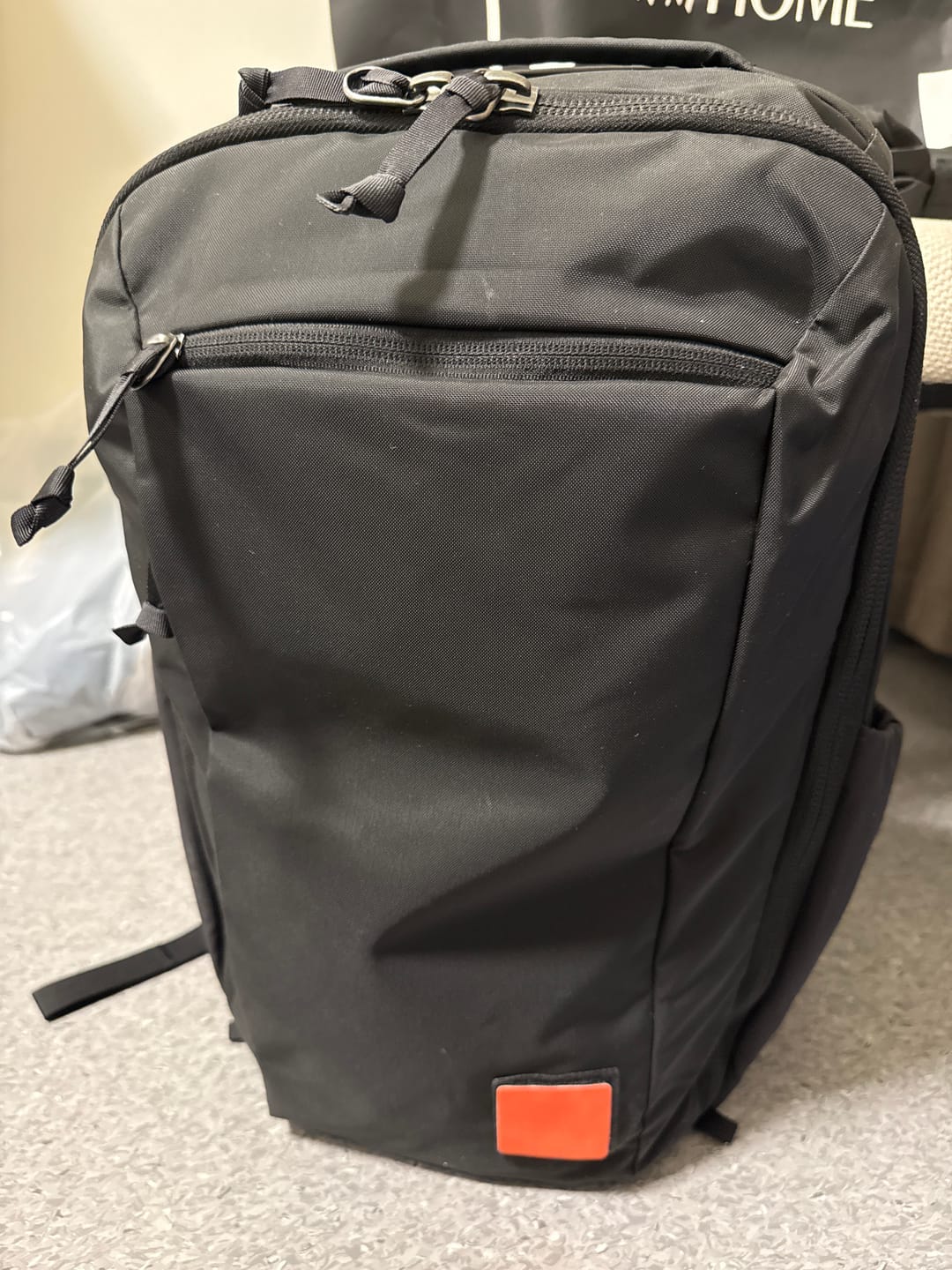 Customer photo review of EVERGOODS Civic Travel Bag 20L, Solution Black
