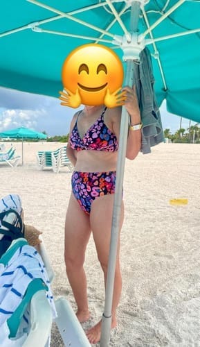 Customer photo review of Emoswim - V-Ausschnitt High Waist Bikini