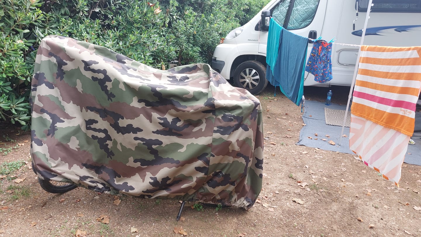Customer photo review of Jungle Camouflage Waterproof Fabric