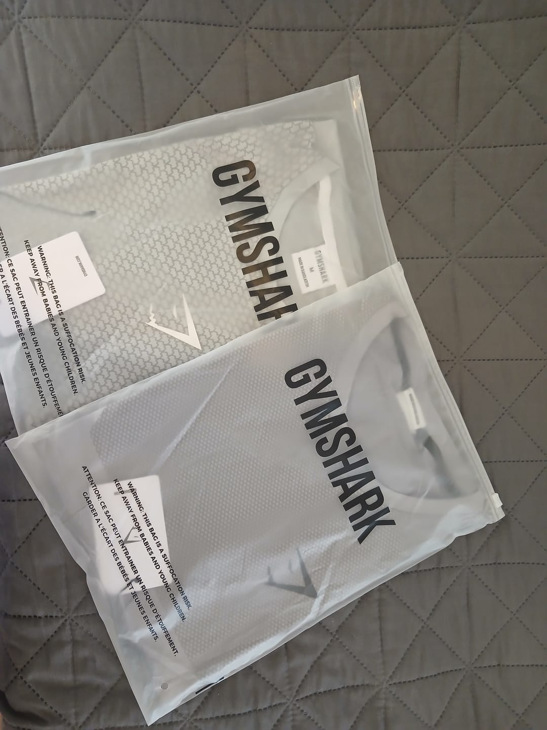 Customer photo review of CAMISETA GYMSHARK