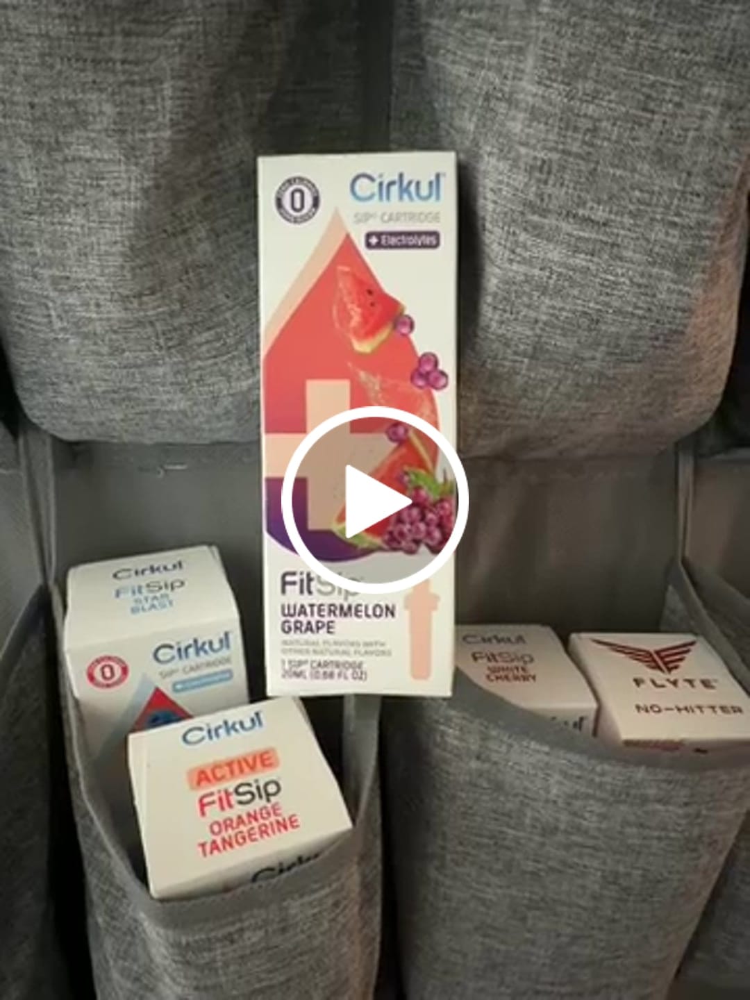 Customer video review of FitSip Watermelon Grape