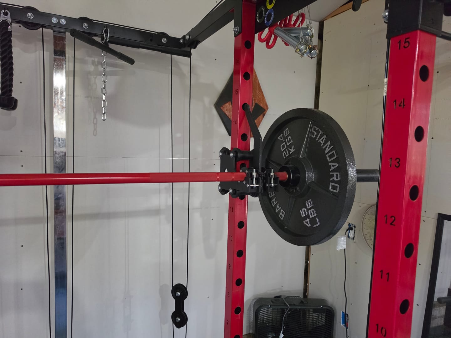 Customer photo review of EVOLPOW Smith Machine Glider Attachment