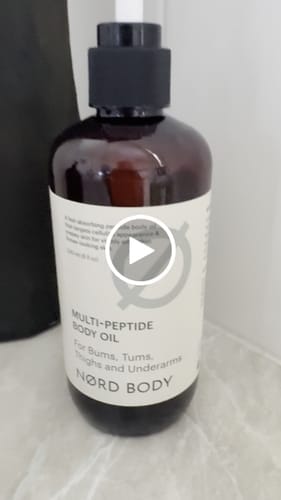 Customer photo review of NØRD BODY Anti-Cellulite Massage Oil (TA1#5)