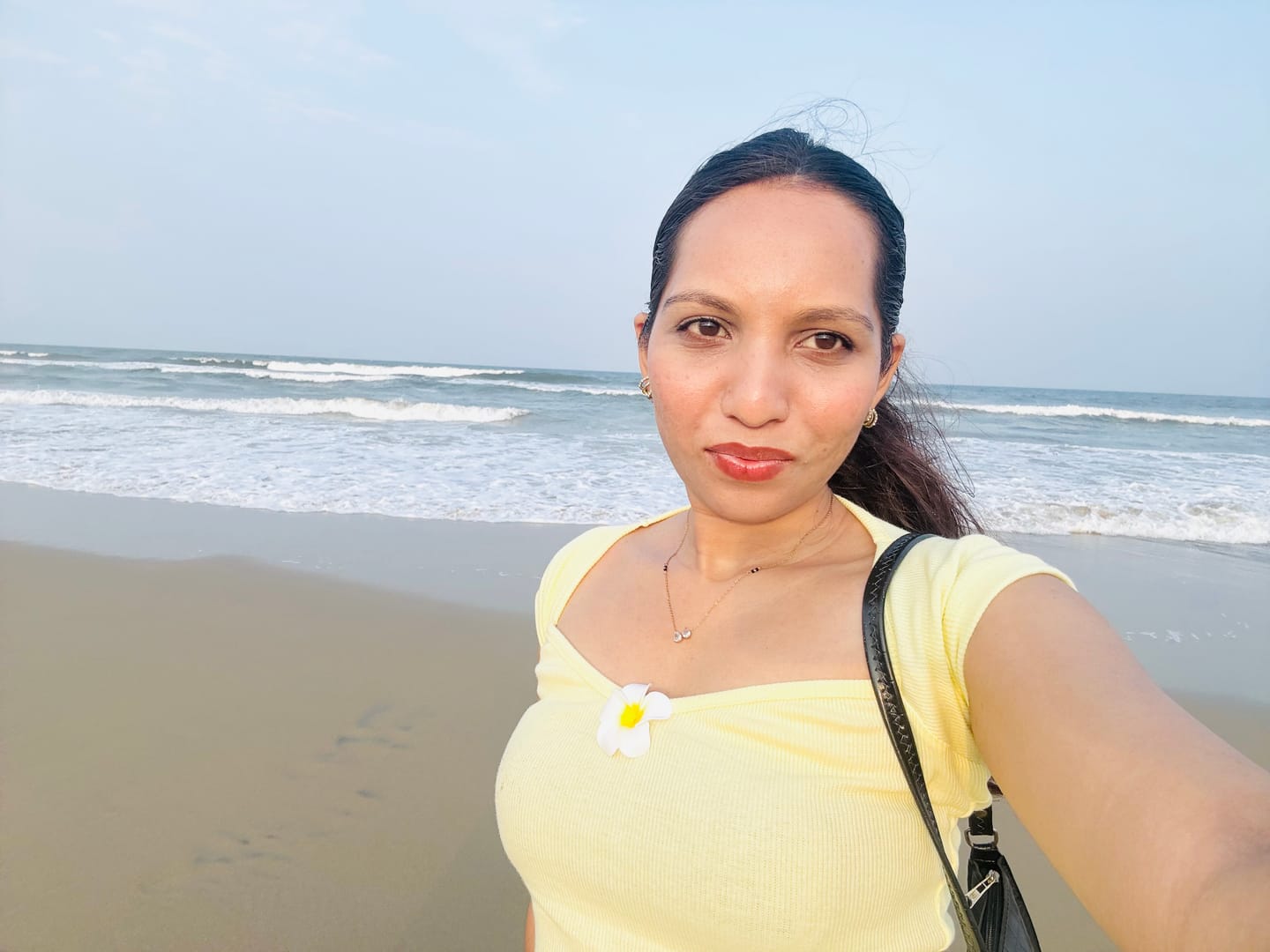 Customer photo review of Dainty Mangalsutra