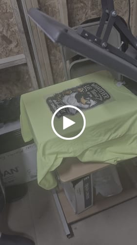 Customer video review of DTF Transfers Upload Your Gang Sheet